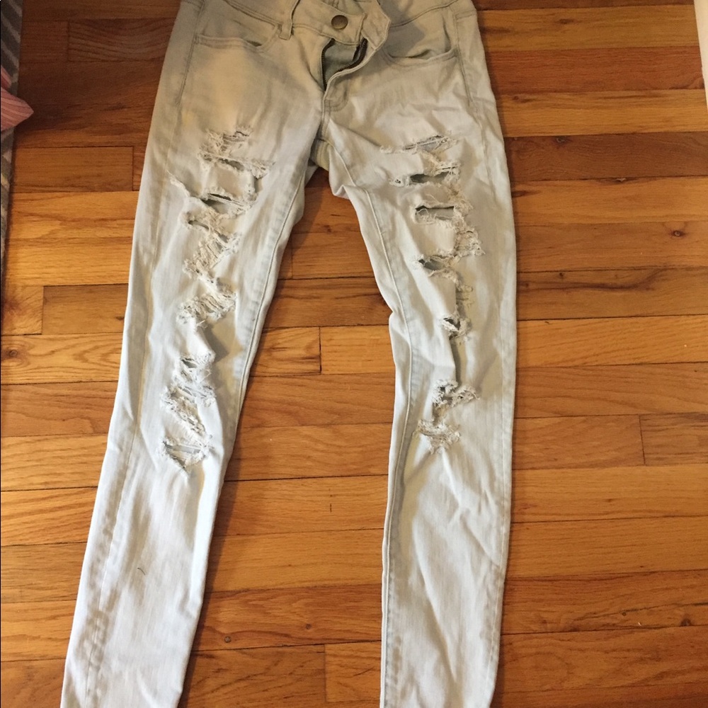 AE ripped jeans
